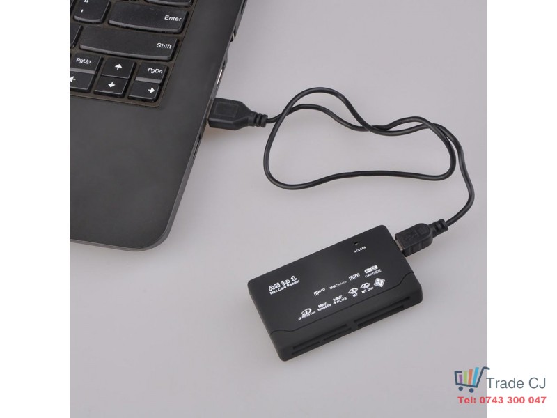 Mini All In One External USB Memory Card Reader SDHC Mini Micro M2 MMC XD CF