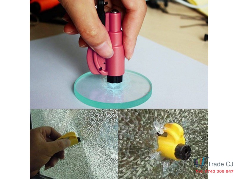 Mini hammer for safety exit