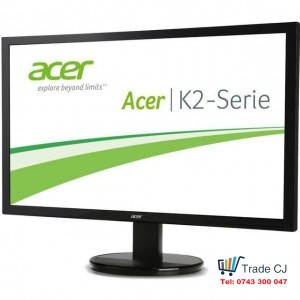 Led Monitor TN Acer 23.8 , Wide, FHD, DVI, K242HL, Black
