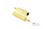 Socket Audio Adapter Jack 6.5mm female to 3.5mm male