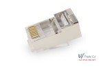 Shielded network plug 8P8C STP RJ 45 for FTP,SFTP Cat 6