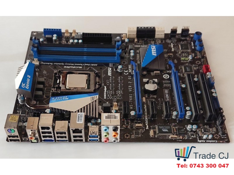 MSI P67A-GD65 B3 motherboard, socket 1155