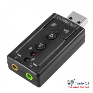 Virtual USB 7.1 Plug and Play sound card