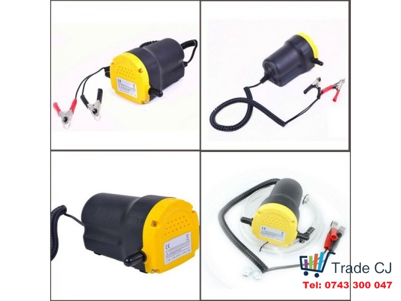 Electric extraction pump 12V diesel water gasoline swimming pool aquarium