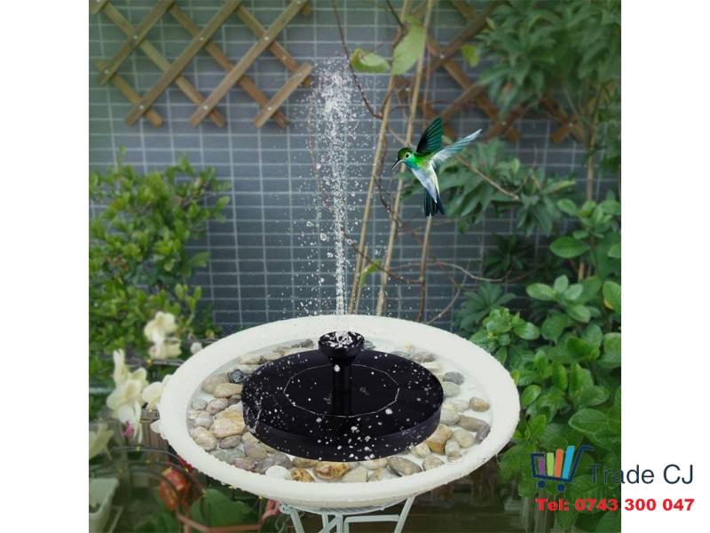 Round Floating Solar Artesian Fountain Pump 13cm