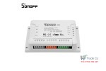 4-channel Sonoff 4CH R2 Wireless Relay