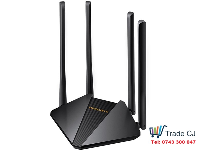 Wireless router Mercusys MR30G, Gigabit with Beamforming, Dual-Band AC1200