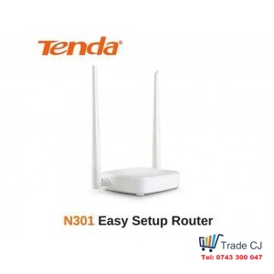Router Wireless-N Tenda N301, 300Mbps