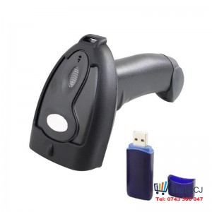 Wireless laser barcode scanner reader 433hz long distance