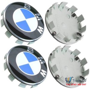 Set 4 buc capace jenti jante aliaj originale bmw 68mm