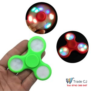 Spinner de mana ABS cu 3x3 lumini led