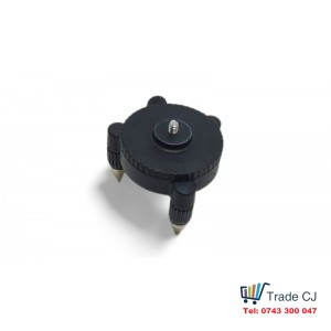 Rotating support with claws for the laser level, 360 degrees, small tripod