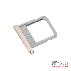 Original SIM card holder and MicroSD for Samsung Galaxy S6 G920 G920F Silver