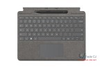 Original Microsoft Surface Pro 8 9 X Tablet Keyboard with Pen2 included, Gray Alcantara
